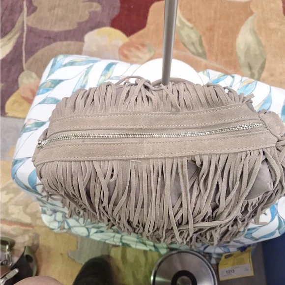Monserat De Lucca Fringe Bag in taupe - Picture 3 of 11